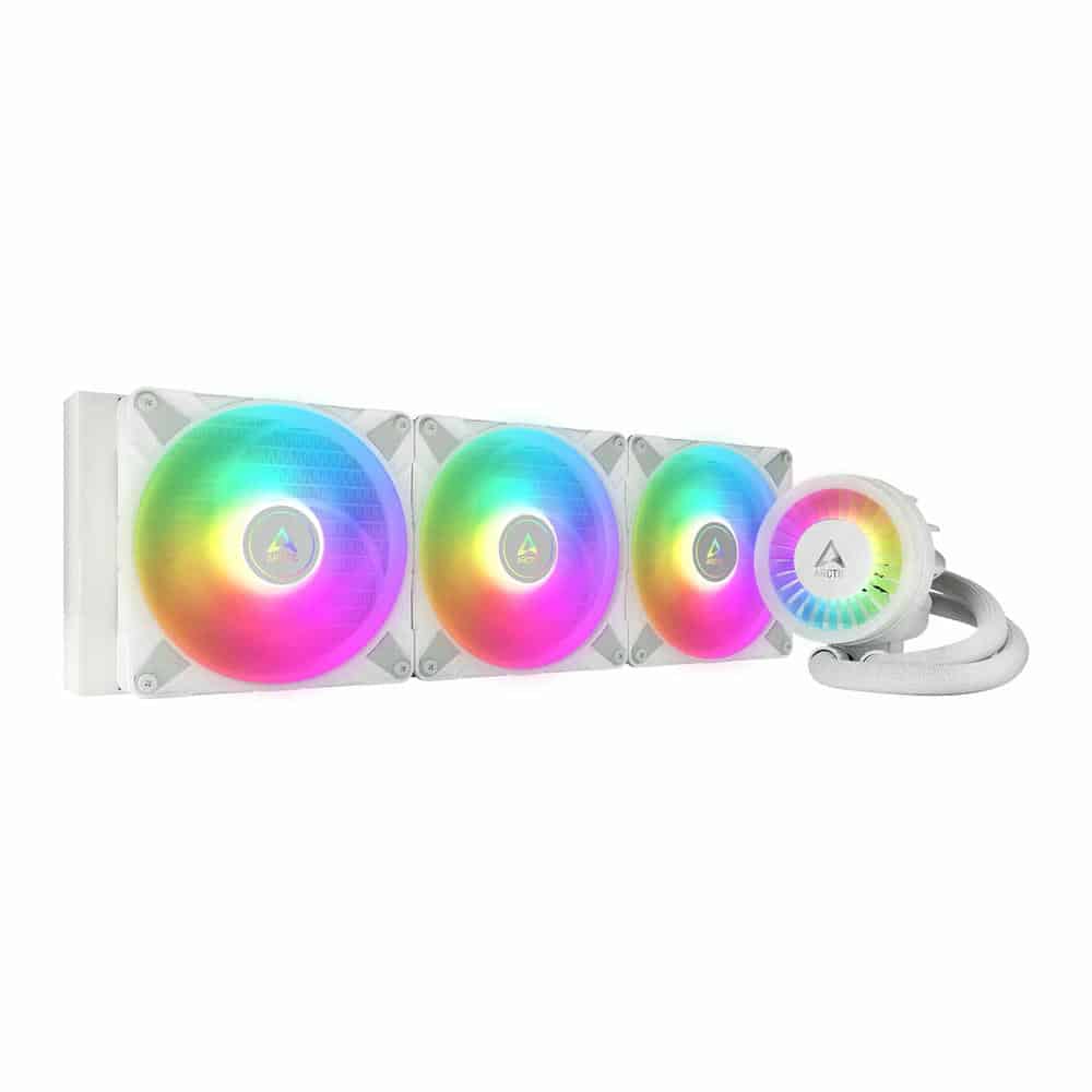 (image for) Arctic Liquid Freezer III 420 ARGB White All In One Liquid CPU Cooler